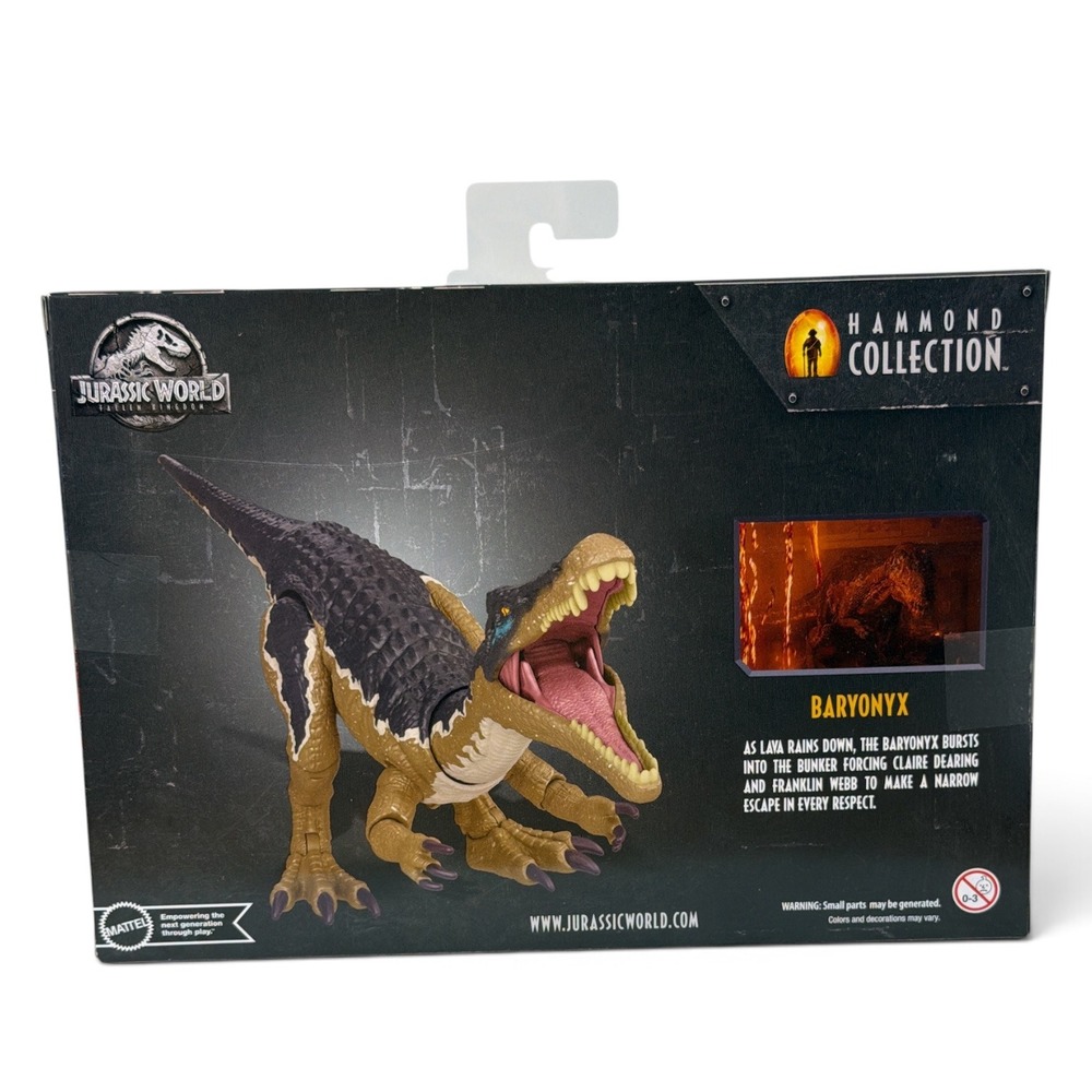 NEW Baryonyx Jurassic World Hammond Collection Dinosaur Figure Retired Rare HTF - Picture 4 of 7